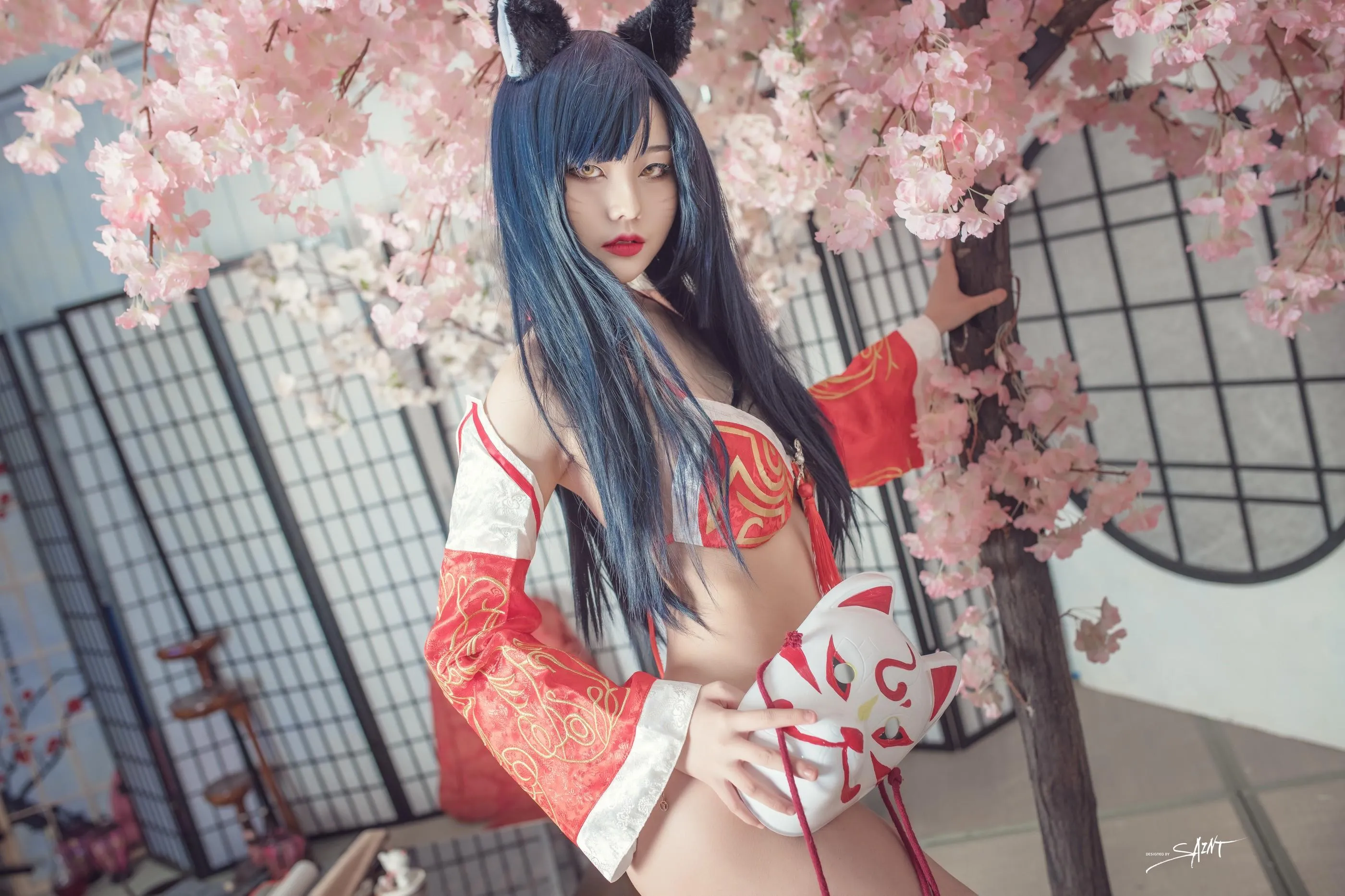NO.100 [SaintPhotoLife] Yuna – Ahri LoL [53P]插图
